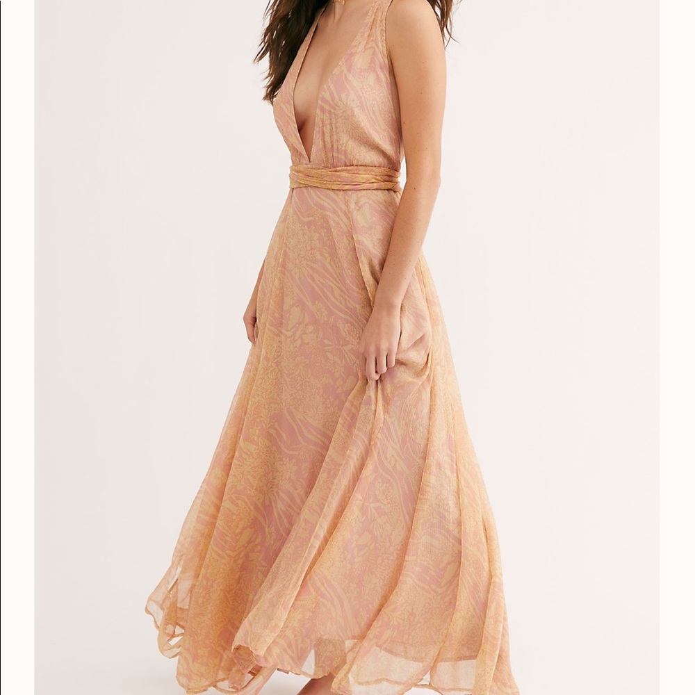Free People Giorgia long dress